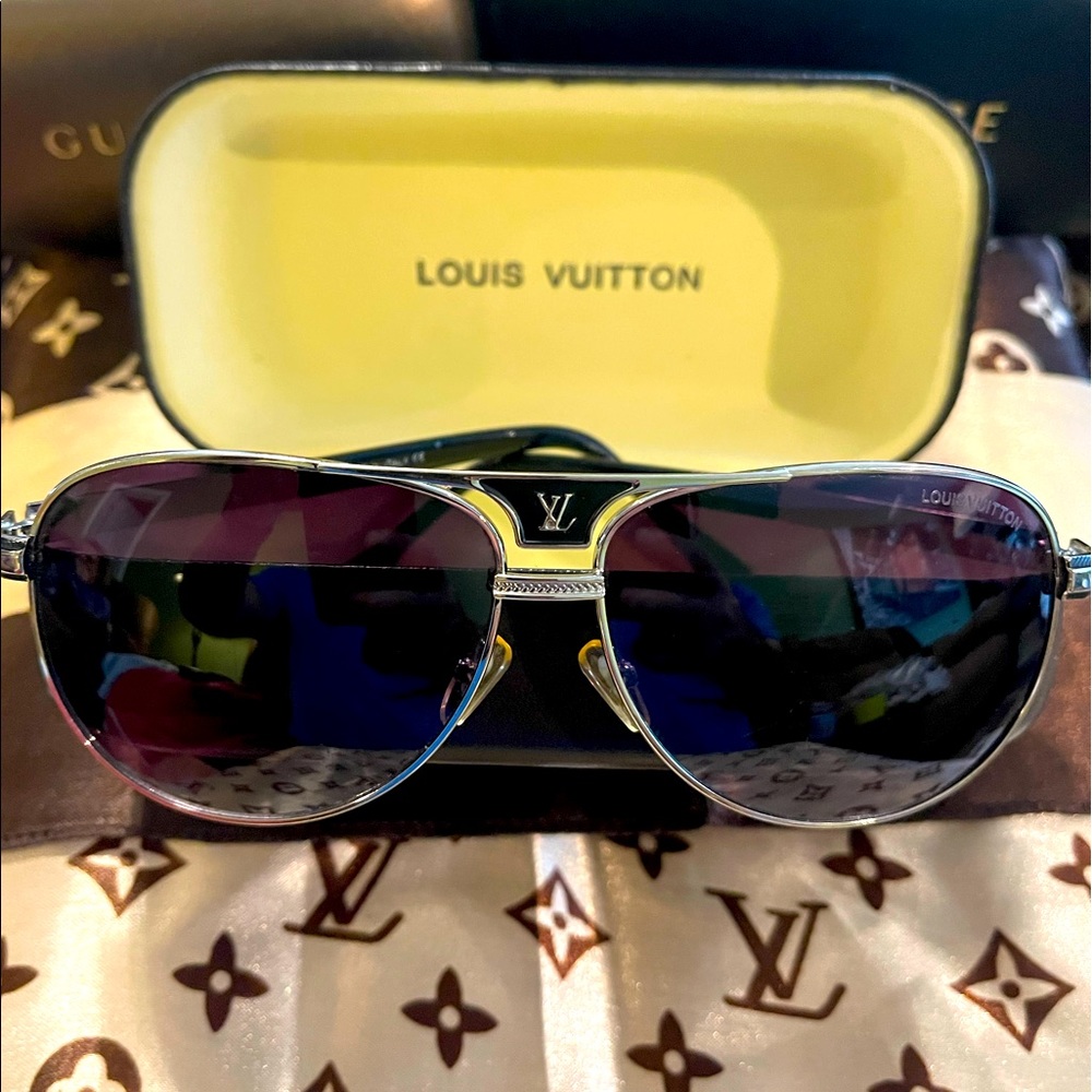 Vintage Louis Vuitton Aviator Sunglasses